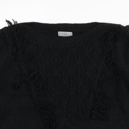 Womens UK Size M Joseph A Black Pullover Jumper