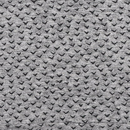 NEXT Womens Grey Round Neck Geometric Cotton Pullover Jumper Size 8