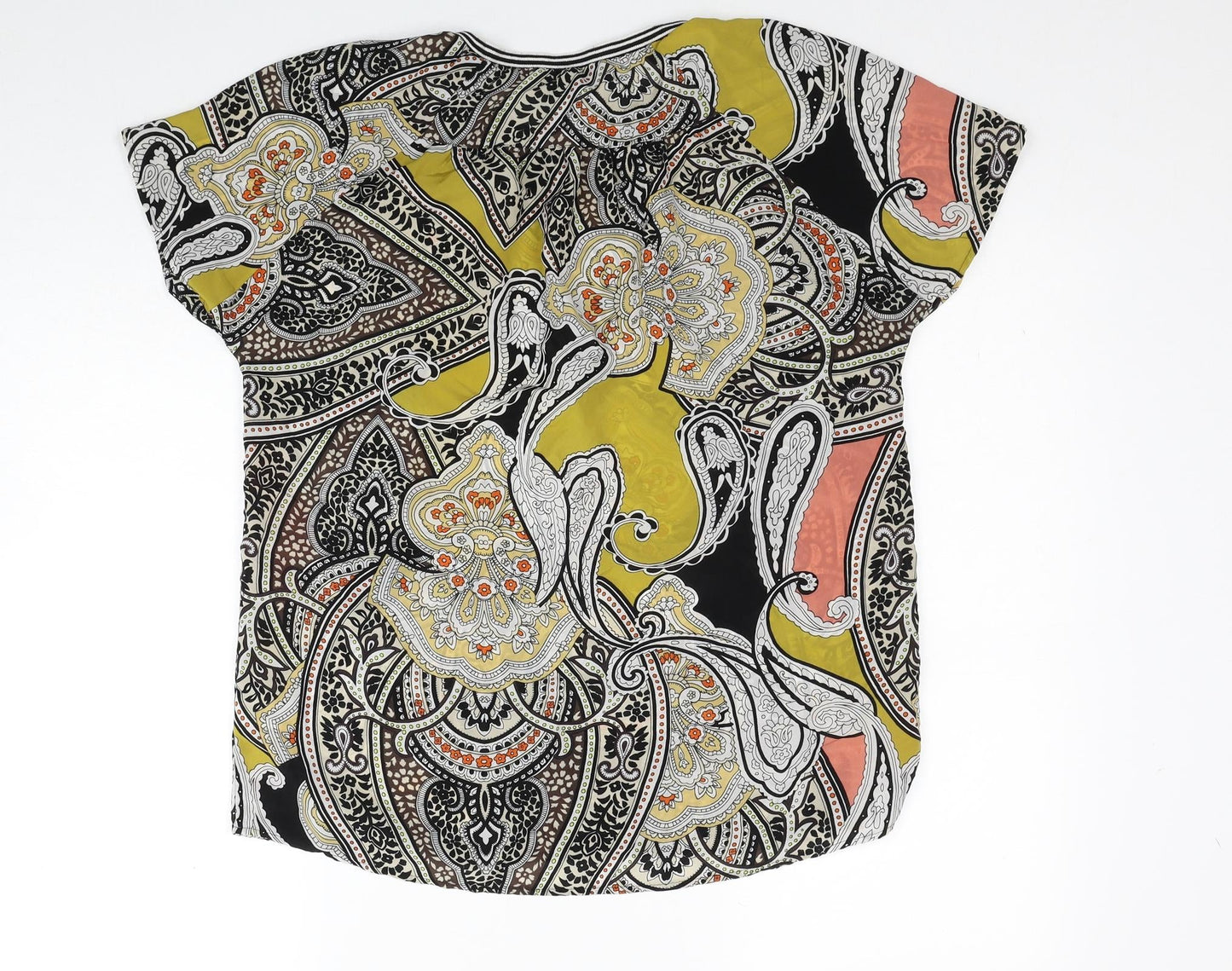 Womens UK Size 10 NEXT Multicoloured Basic T-Shirt