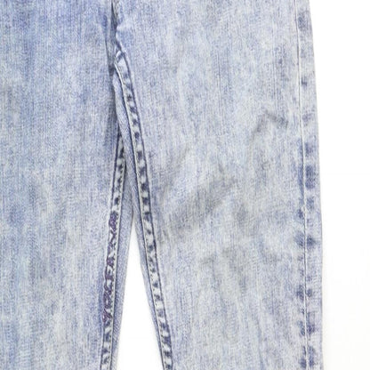 Womens UK Size 28 in Preworn Regular Fit Skinny Blue Jeans