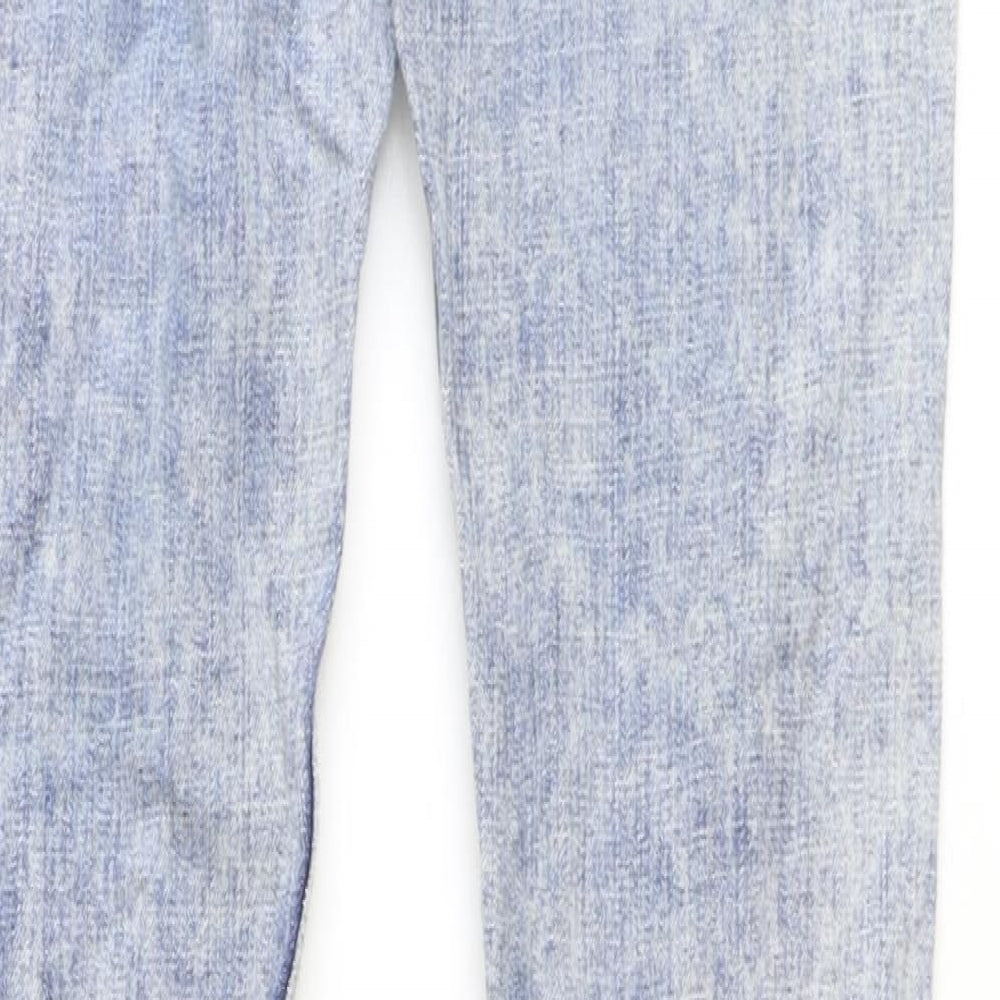 Womens UK Size 28 in Preworn Regular Fit Skinny Blue Jeans
