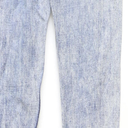 Womens UK Size 28 in Preworn Regular Fit Skinny Blue Jeans
