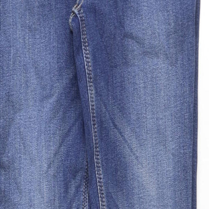 Womens UK Size 31 in Marks and Spencer Regular Fit Skinny Blue Jeans