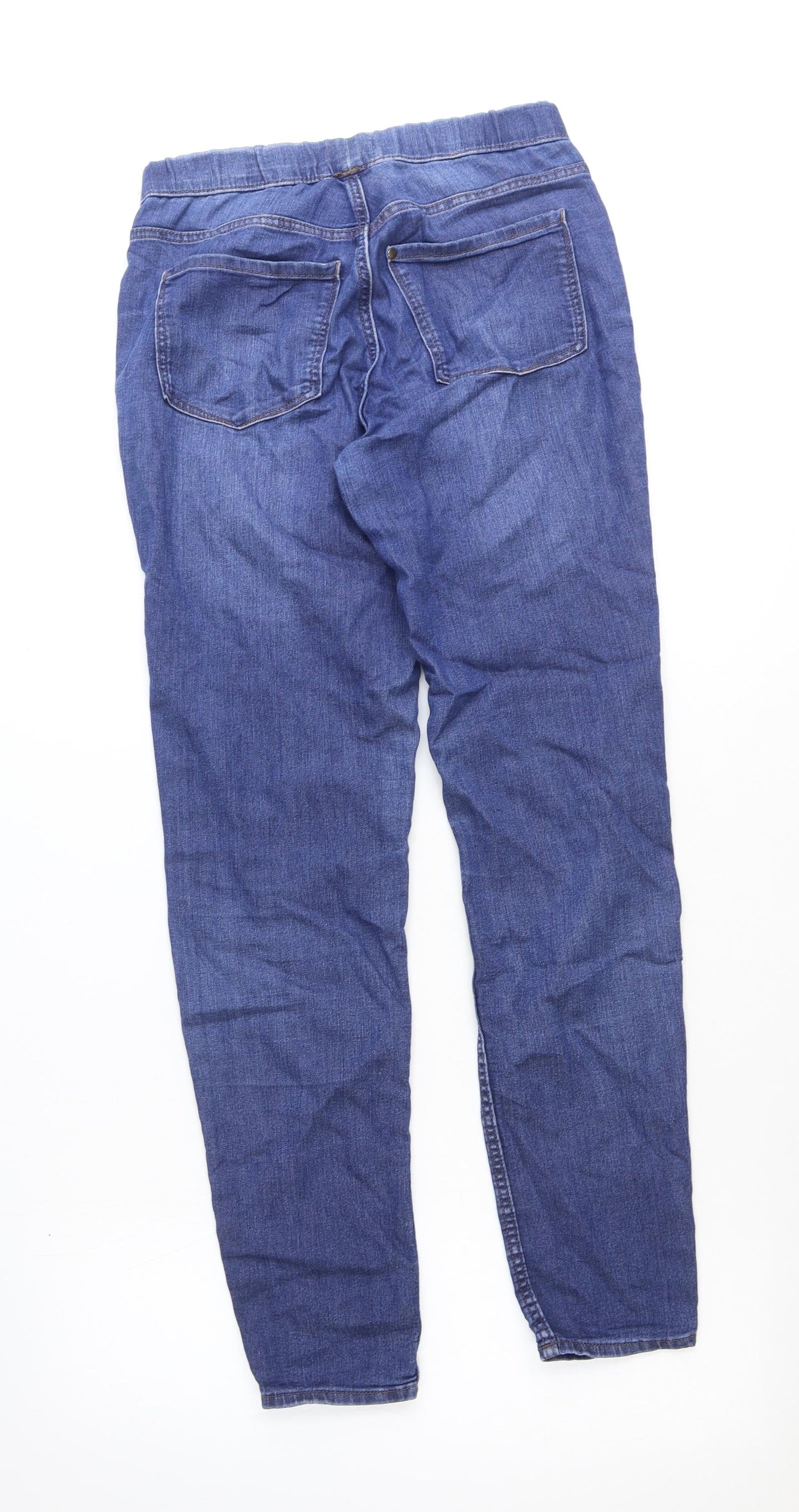 Womens UK Size 8 H&M Regular Fit Straight Blue Jeans