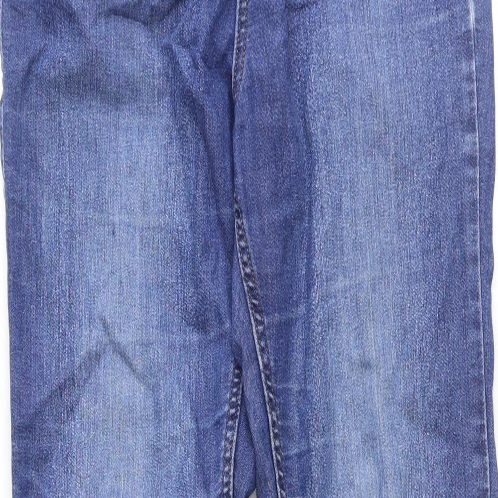 Womens UK Size 8 H&M Regular Fit Straight Blue Jeans