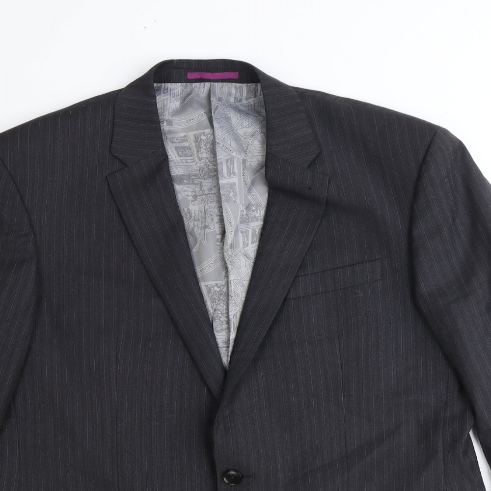Mens UK Size 42 NEXT Regular Grey Suit Jacket