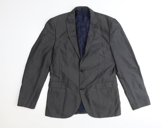 Mens UK Size 40 NEXT Regular Grey Suit Jacket