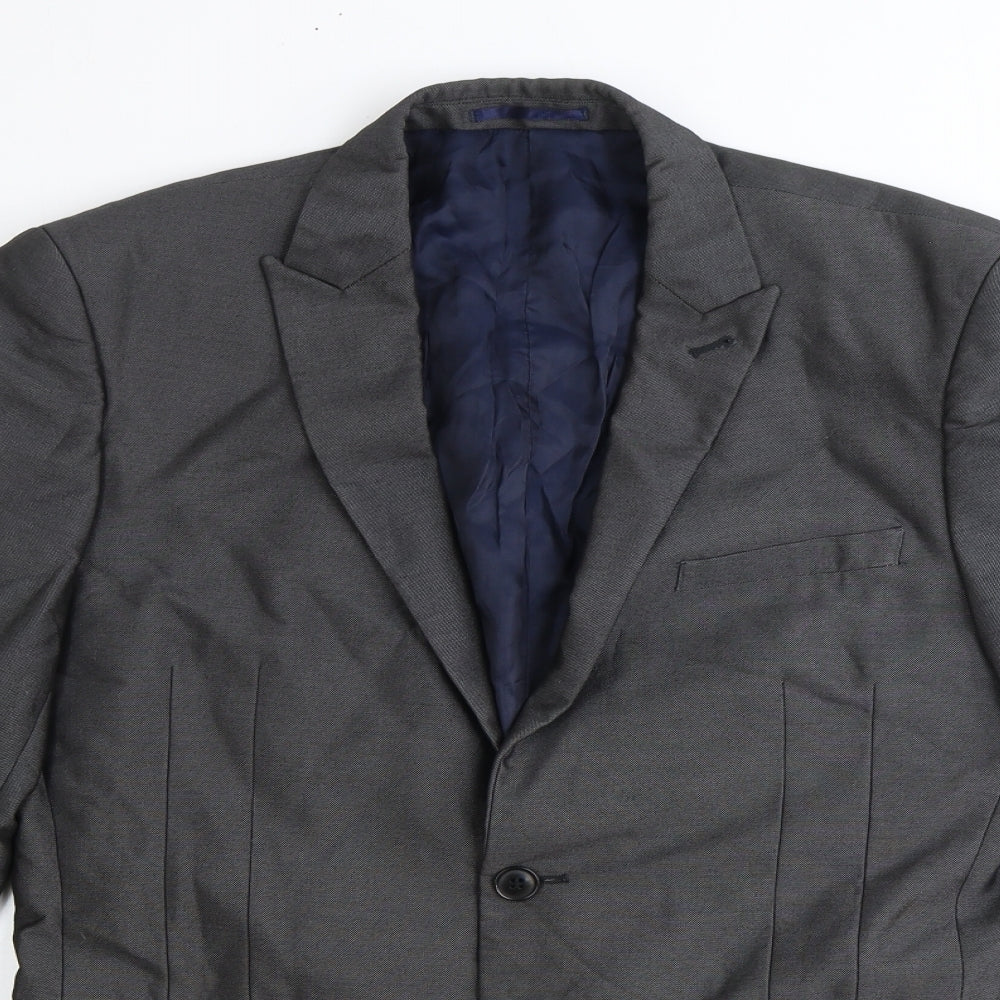 Mens UK Size 40 NEXT Regular Grey Suit Jacket