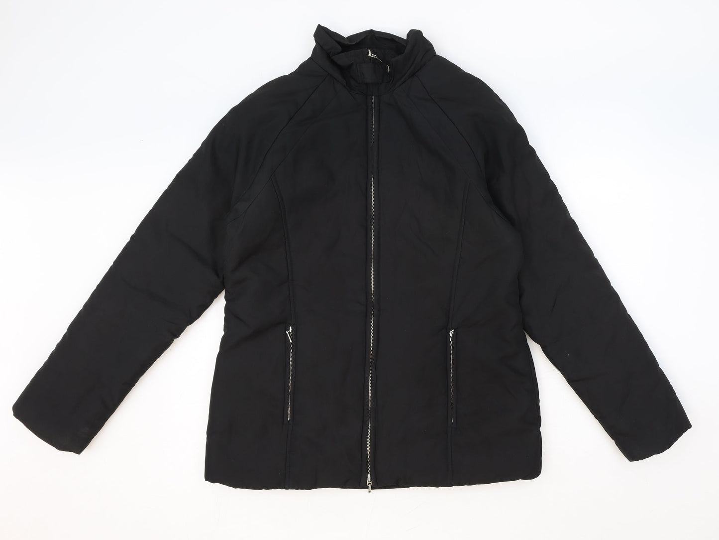 Womens UK Size 12 Style Black Jacket