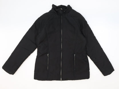 Womens UK Size 12 Style Black Jacket
