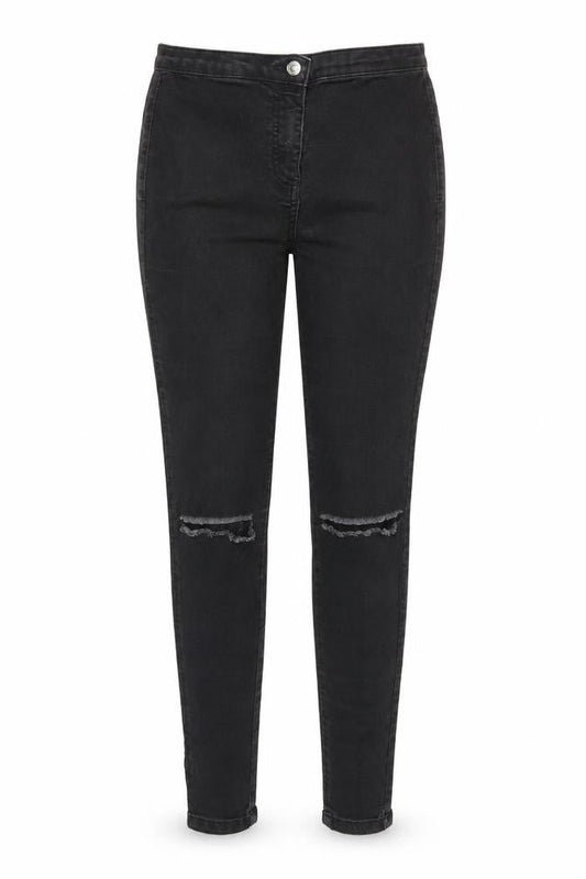 Womens UK Size 10 Parisian Regular Fit Skinny Black Jeans