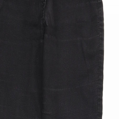Parisian Womens Black Cotton Skinny Jeans Size 10 Regular Zip