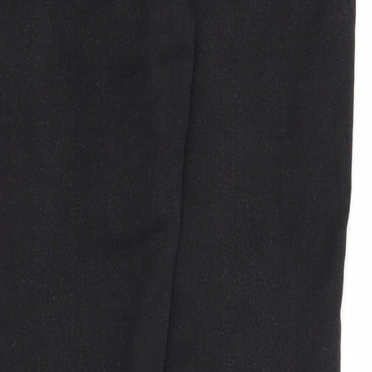Parisian Womens Black Cotton Skinny Jeans Size 10 Regular Zip