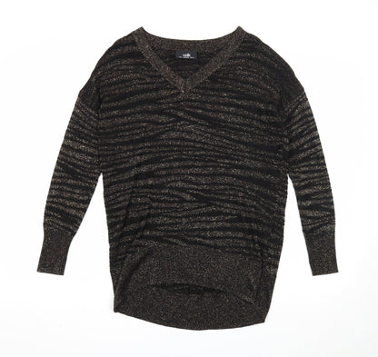 Womens UK Size S Wallis Black Pullover Jumper