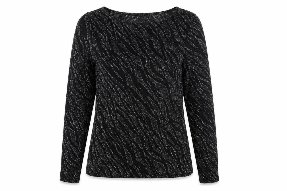 Womens UK Size 10 Dorothy Perkins Black Basic Blouse