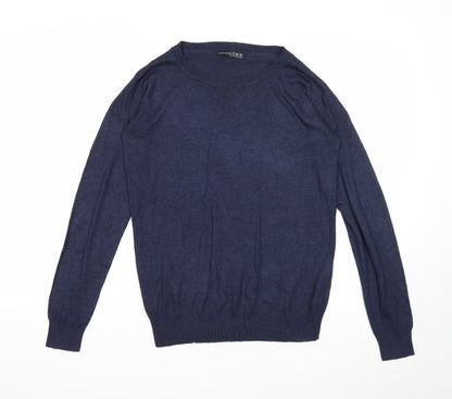 Womens UK Size 8 Atmosphere Blue Pullover Jumper