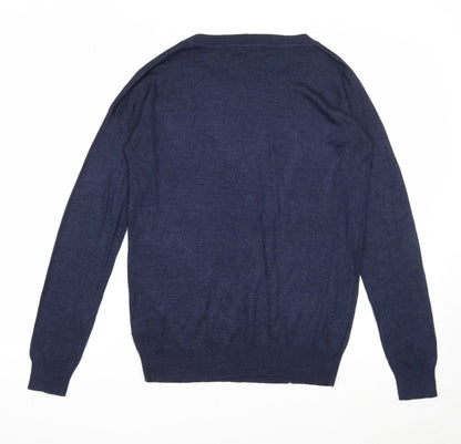 Womens UK Size 8 Atmosphere Blue Pullover Jumper