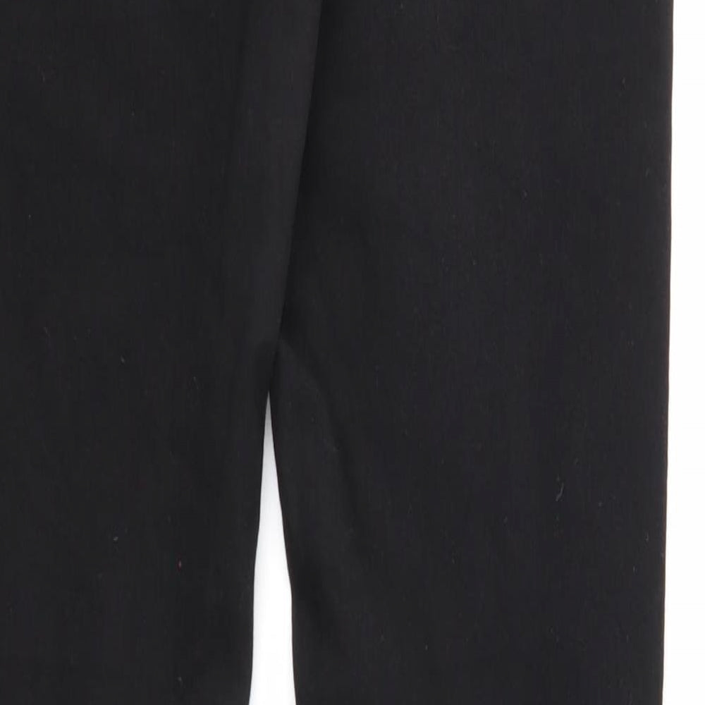 Denim & Co. Womens Black Cotton Skinny Jeans Size 10 Regular Zip