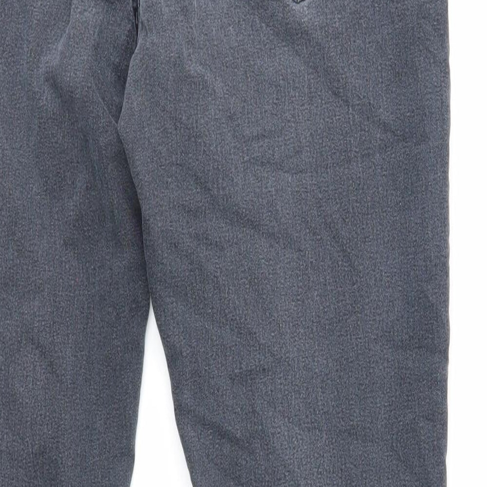 Originals Womens Black Cotton Skinny Jeans Size 12 Regular Zip