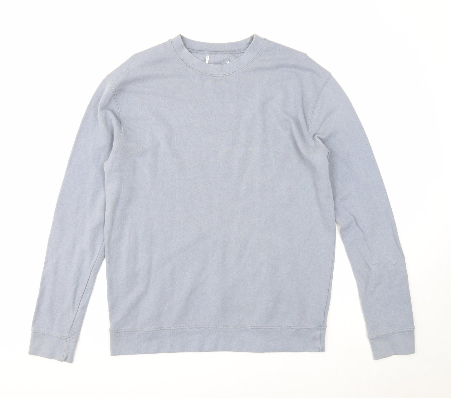 Topman Mens Grey Cotton Pullover Sweatshirt Size S
