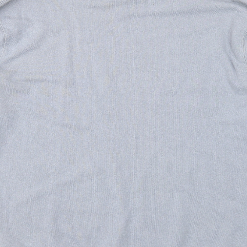 Topman Mens Grey Cotton Pullover Sweatshirt Size S