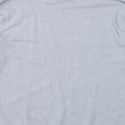 Topman Mens Grey Cotton Pullover Sweatshirt Size S