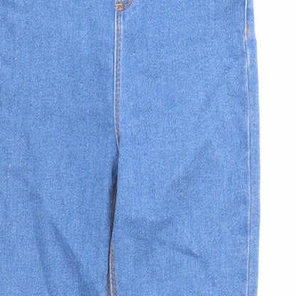 Denim & Co. Girls Blue Cotton Jegging Jeans Size 10-11 Years Regular