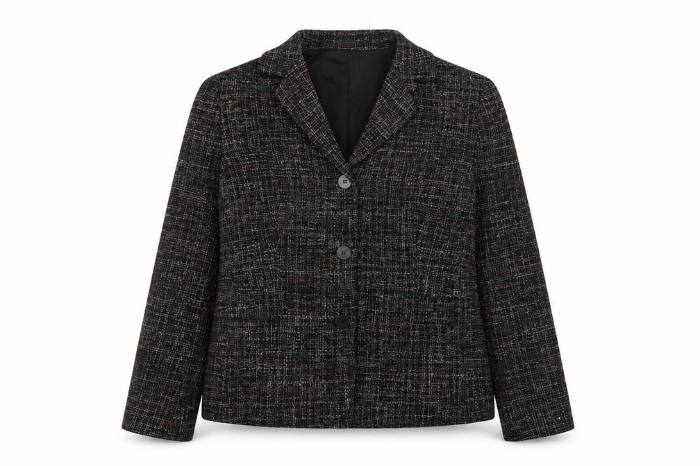 Lakeland Womens Grey Jacket Blazer Size 16 Button