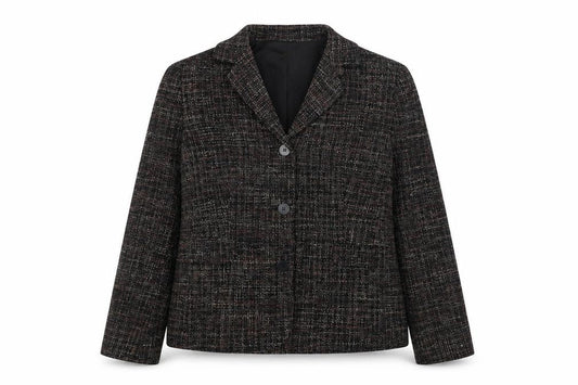 Lakeland Womens Grey Jacket Blazer Size 16 Button
