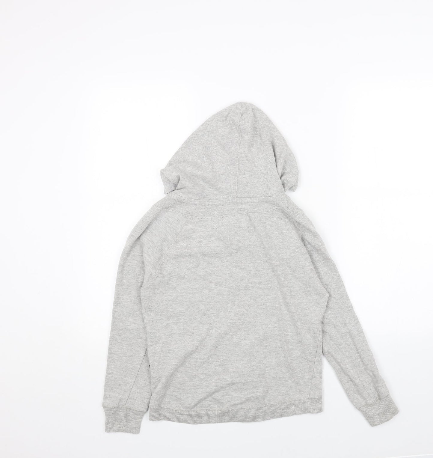 Womens UK Size 8 Lee Cooper Grey Full Zip Hoodie