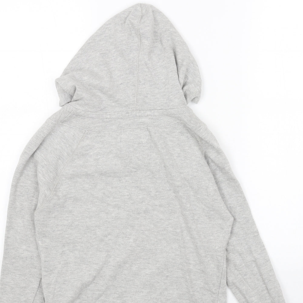 Womens UK Size 8 Lee Cooper Grey Full Zip Hoodie