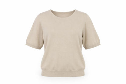Womens UK Size 12 Marks and Spencer Beige Pullover Jumper