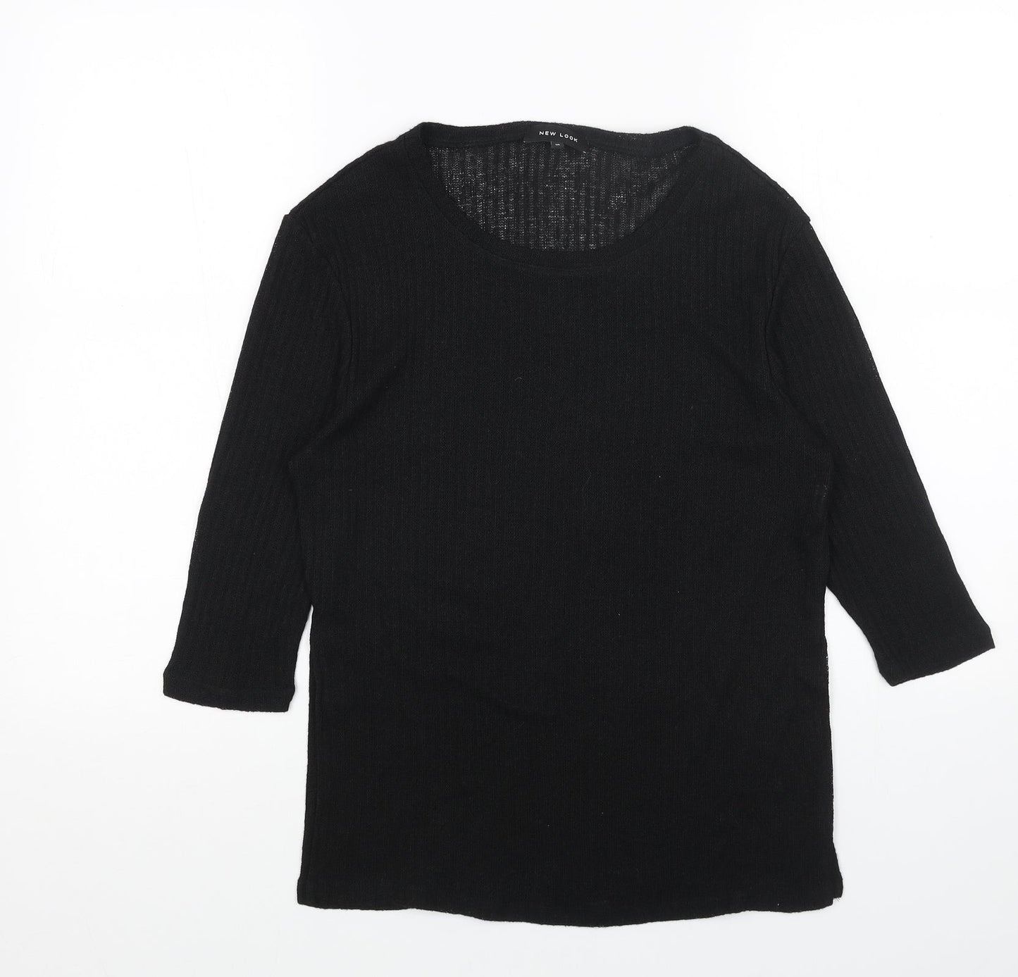 Womens UK Size 10 New Look Black Pullover Jumper