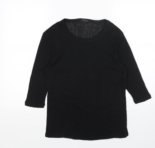 Womens UK Size 10 New Look Black Pullover Jumper