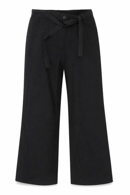Womens UK Size 12 Casual Comfort Regular Fit  Black Trousers