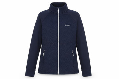 Decathlon Womens Blue Polyester Full Zip Sweatshirt Size S Zip