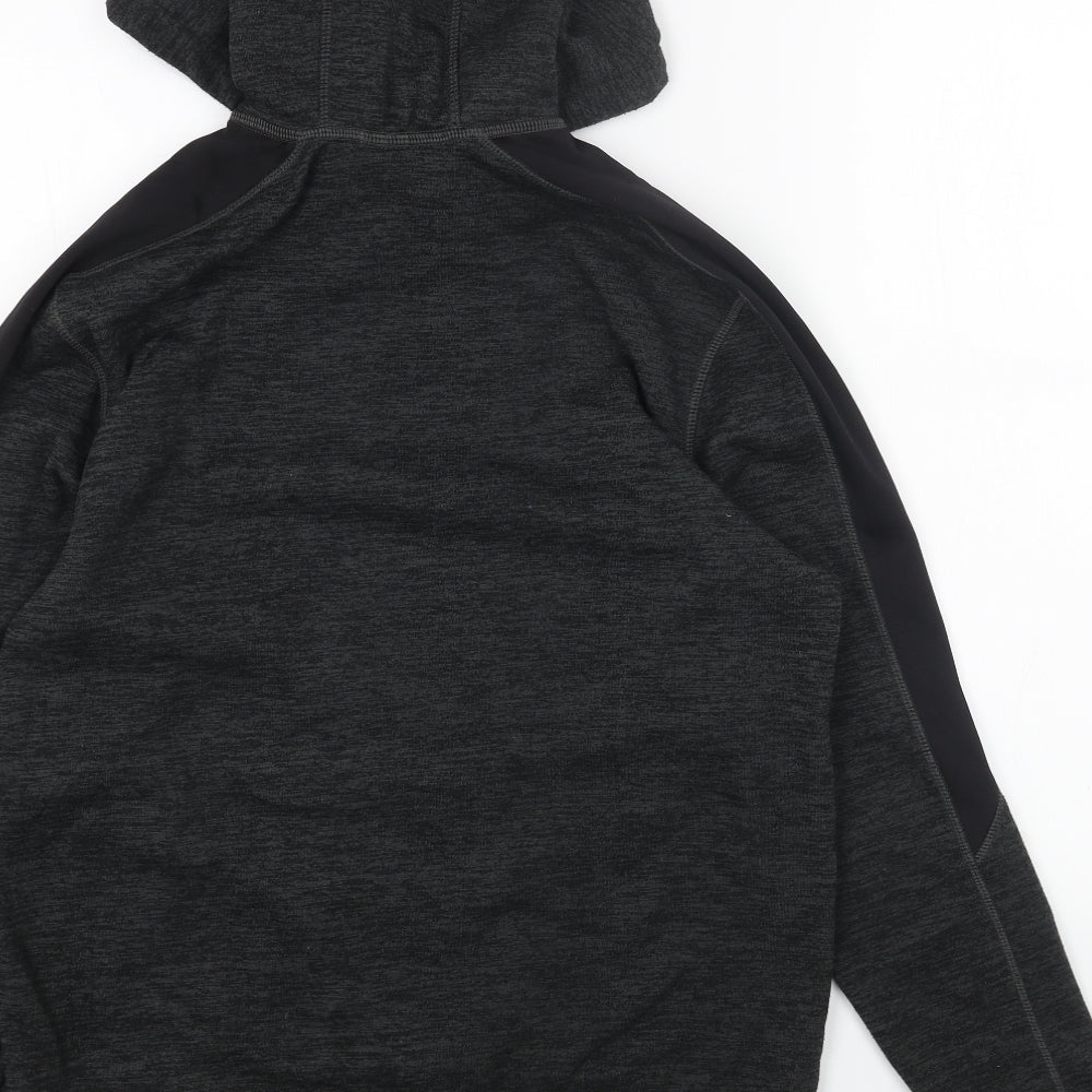 Athletic Works Womens Grey Polyester Pullover Hoodie Size S Pullover