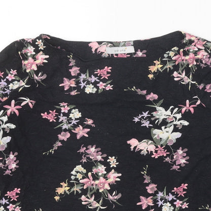 Womens UK Size 14 Per Una Black Basic Blouse