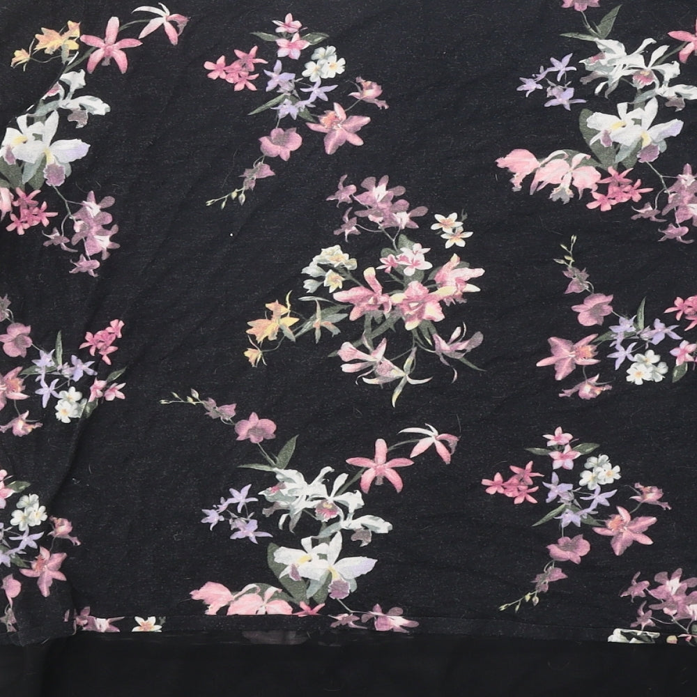 Womens UK Size 14 Per Una Black Basic Blouse