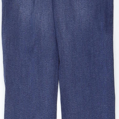 Jack Wills Mens Blue Cotton Skinny Jeans Size 26 in Regular Zip