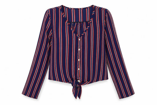 Womens UK Size 12 Apricot Multicoloured Basic Button-Up