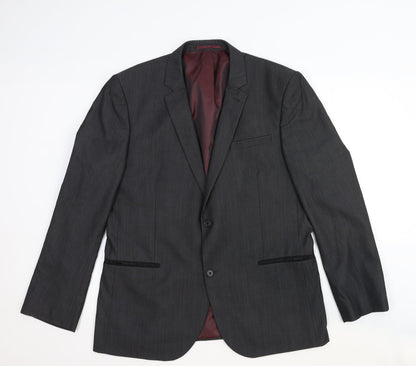 Mens UK Size 44 NEXT Regular Grey Suit Jacket
