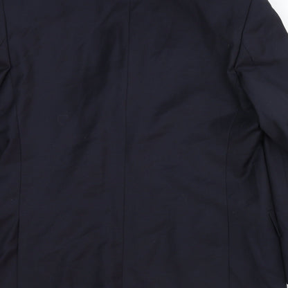 Mens UK Size 40 Stvdio Regular Blue Suit Jacket
