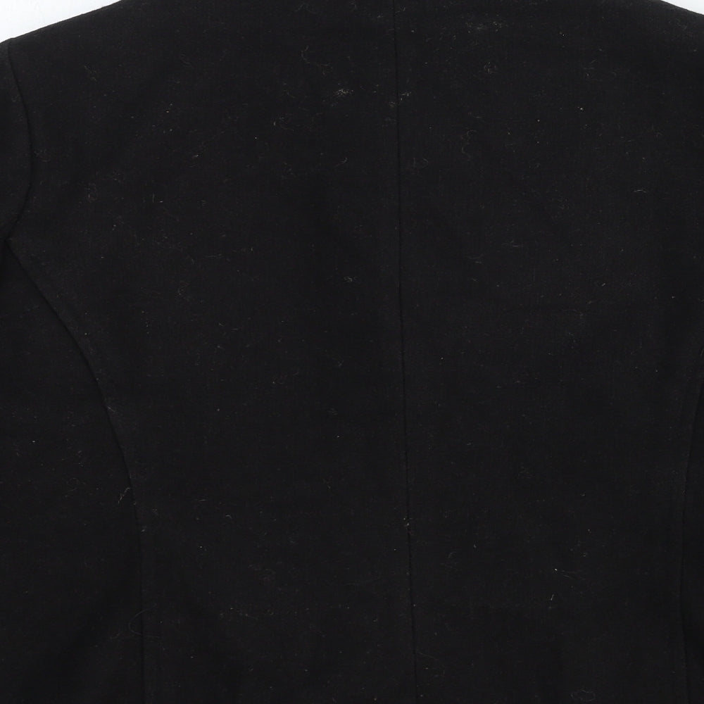 Womens UK Size 10 Savida Black Pea Coat