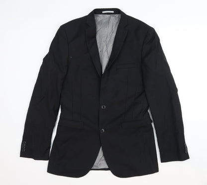 Mens UK Size 36 NEXT Regular Black Suit Jacket