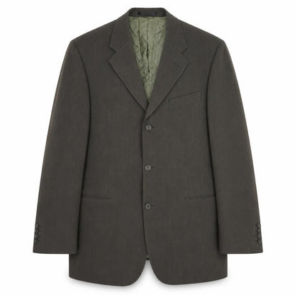 Mens UK Size 44 Van Kollem Regular Green Suit Jacket