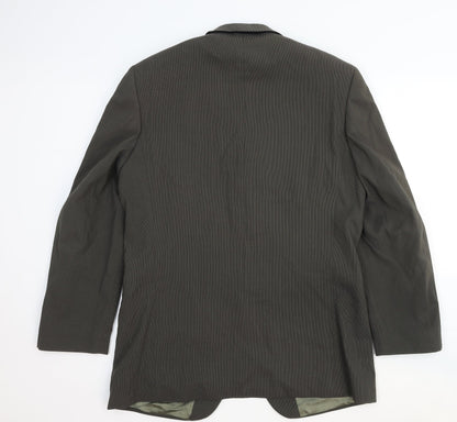 Mens UK Size 44 Van Kollem Regular Green Suit Jacket