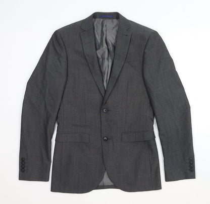 Mens UK Size 34 NEXT Regular Grey Suit Jacket