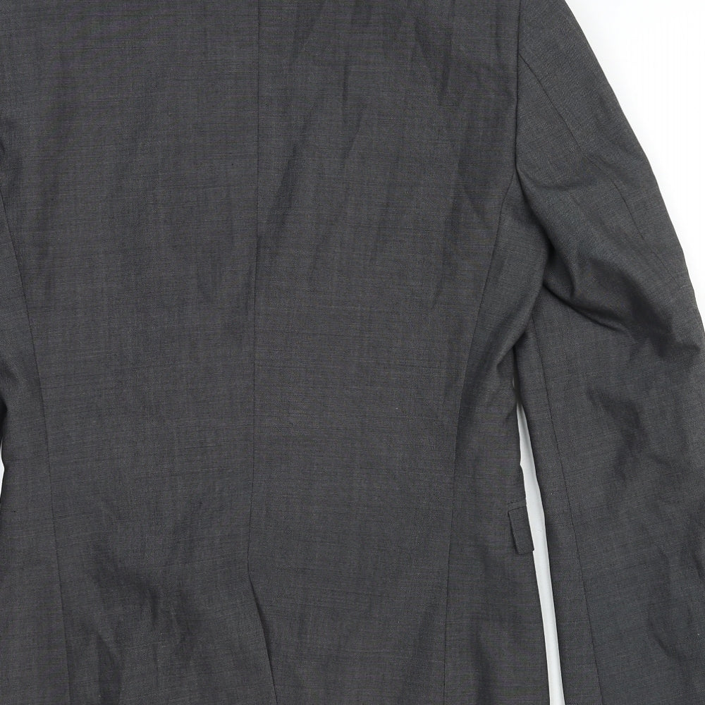 Mens UK Size 34 NEXT Regular Grey Suit Jacket