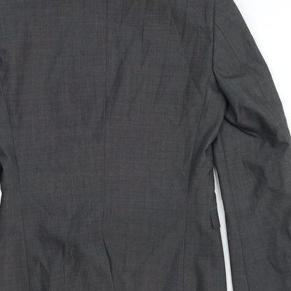 Mens UK Size 34 NEXT Regular Grey Suit Jacket